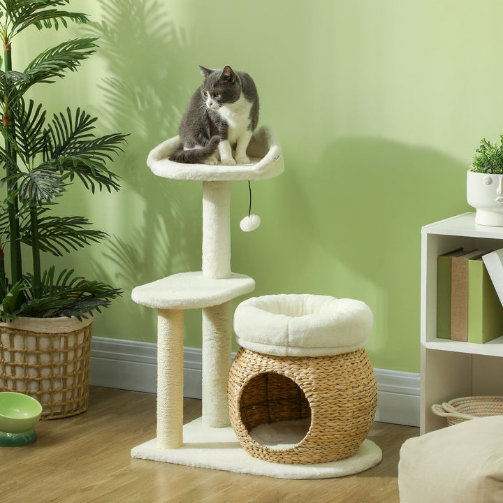 Transform Your Cat's World with the 31" Cat Tree Tower