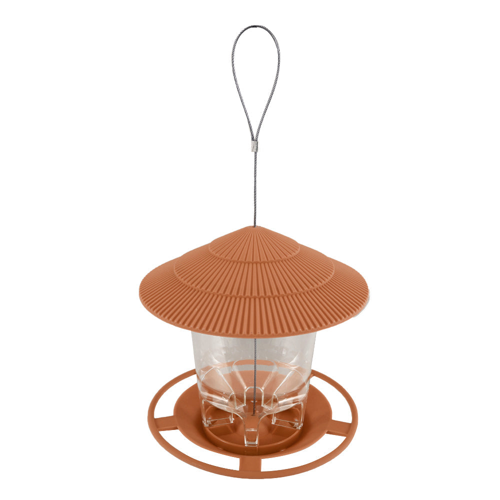 Discover the Joy of Bird Watching with Our Outdoor Garden Hanging Metal Bird Feeder