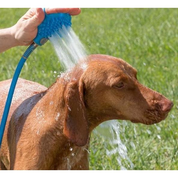 Pet Bathing Gloves Outdoor Shower