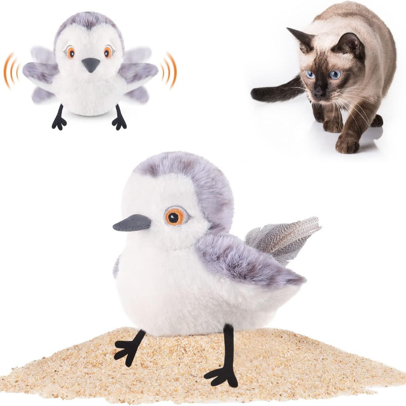 Interactive Cat Plush Toys