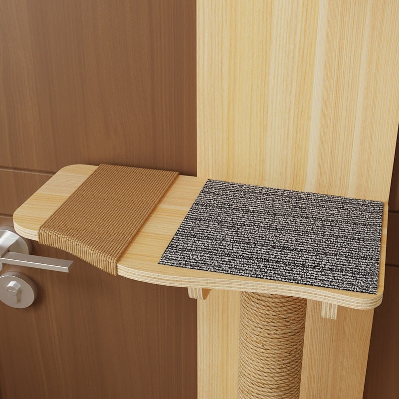 Hanging Cat Tree With Scratching Postspace-saving Design