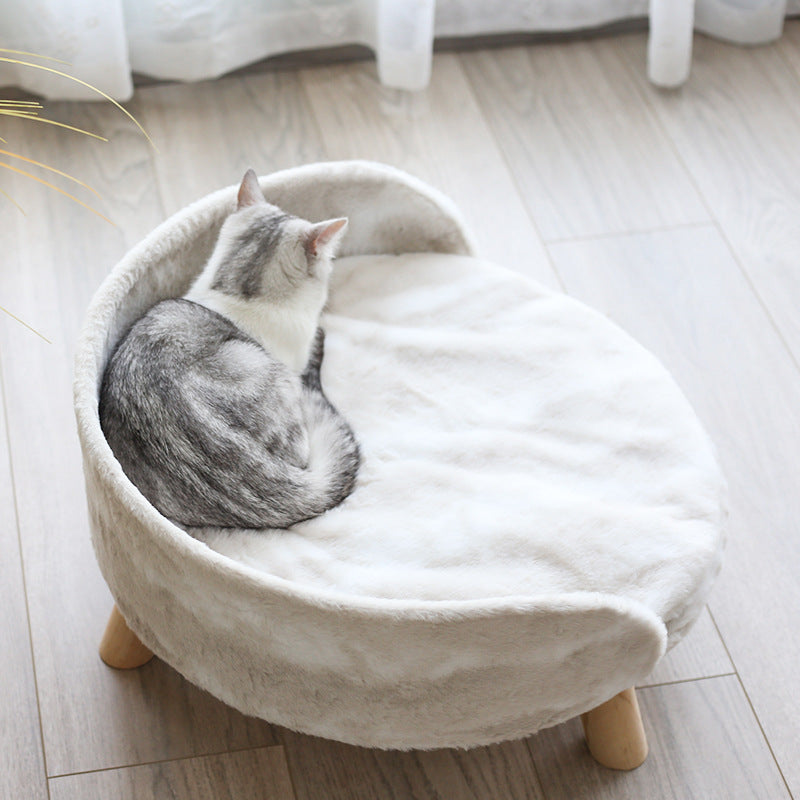 Cat Bed Kitten High Sofa Nest