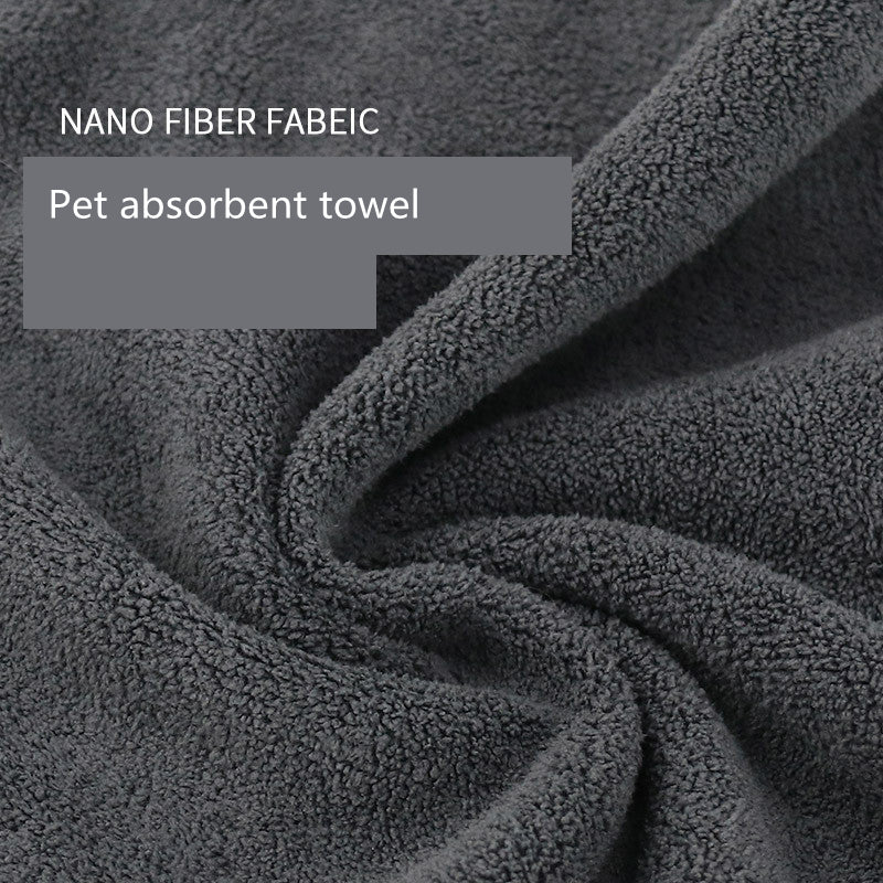 Pet Absorbent Bath Towel