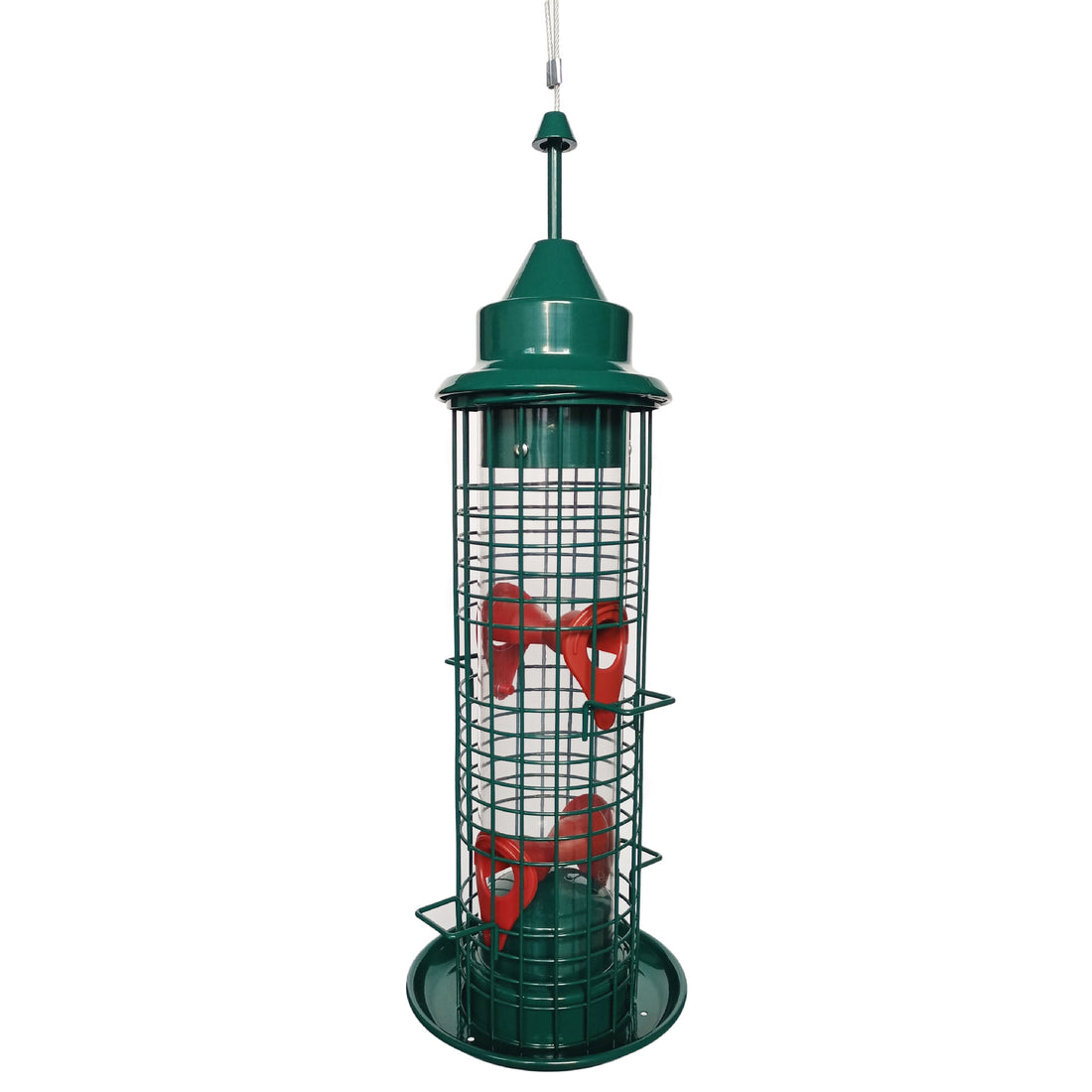 Outdoor Hanging Anti-Squirrel Automatic Bird Feeder