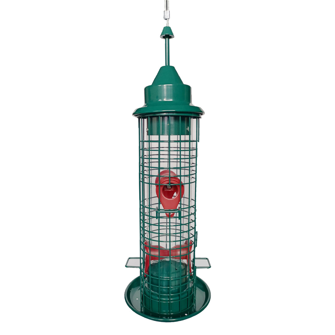 Outdoor Hanging Anti-Squirrel Automatic Bird Feeder