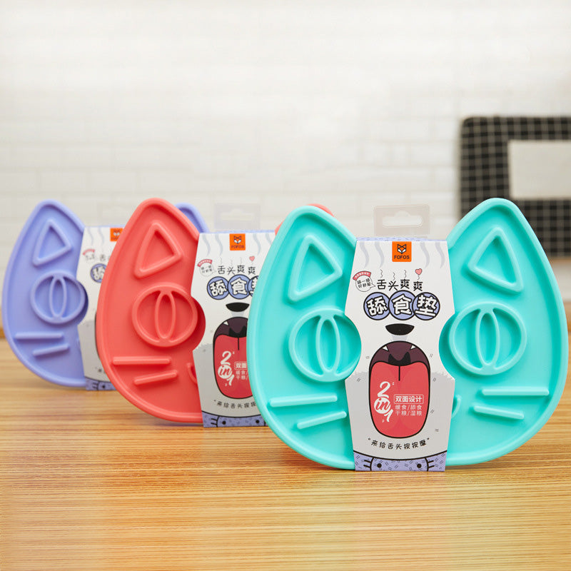 Double-Sided Licking Pad Slow Food Bowl