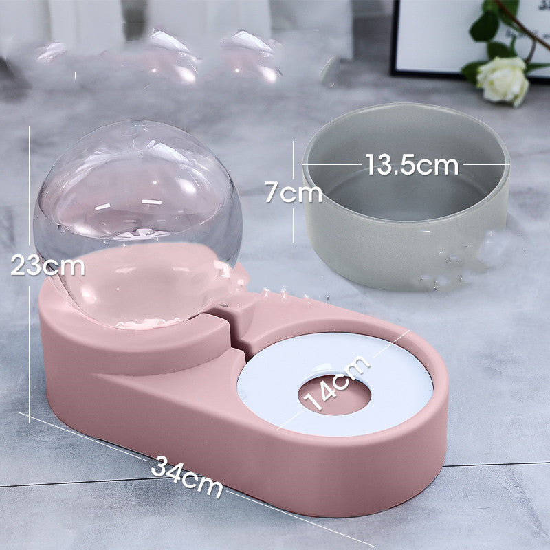 New Bubble Ball Pet Dog Bowls Fountain