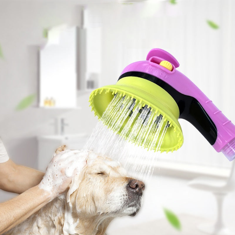 Pet Shower Brush Massage Kit
