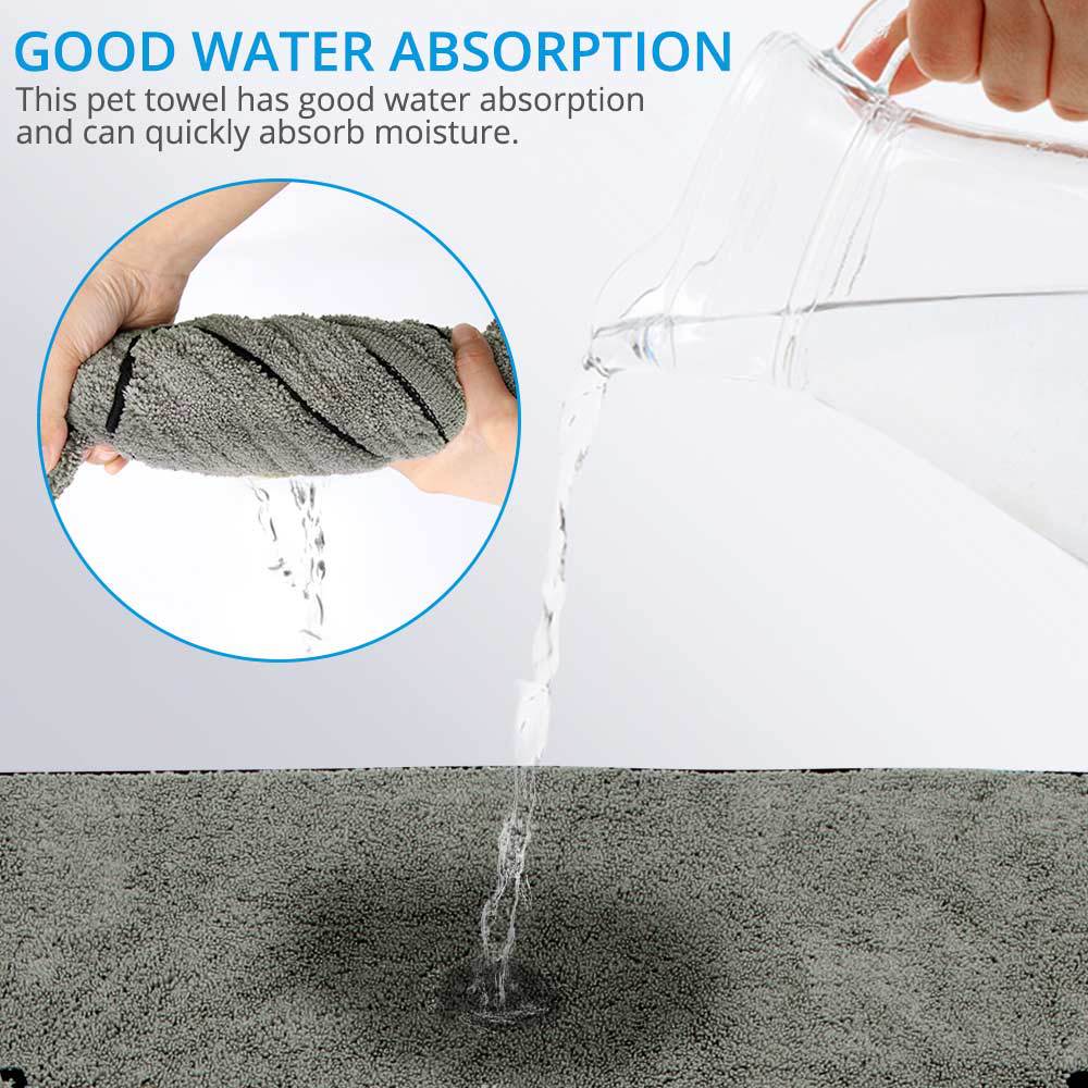 Super Absorbent Large Puppy Pet Bath Towel