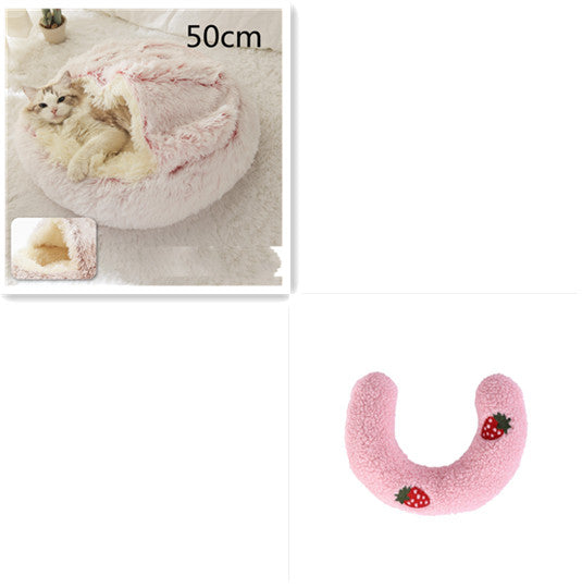 2 In 1 Cat Bed Pet Winter Bed