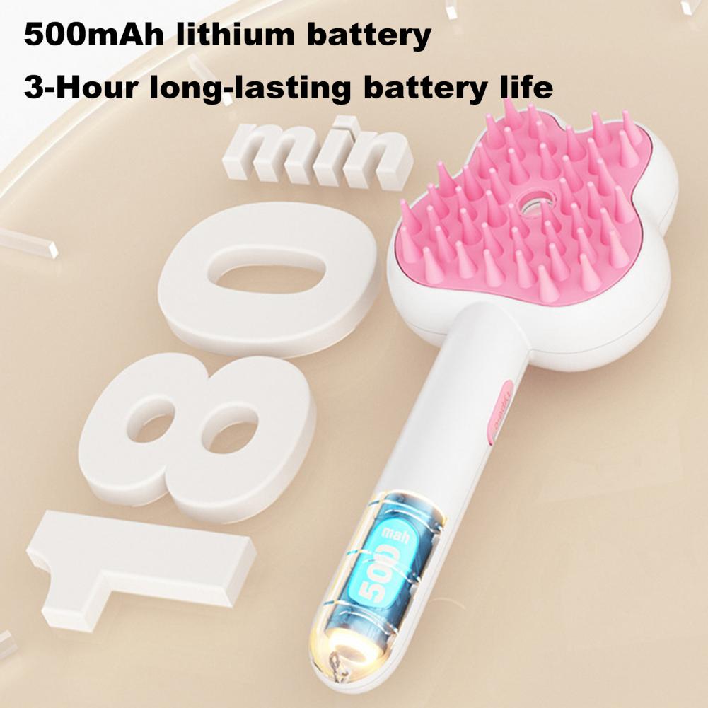 Cat Steam Brush Self-Cleaning Comb For Shedding