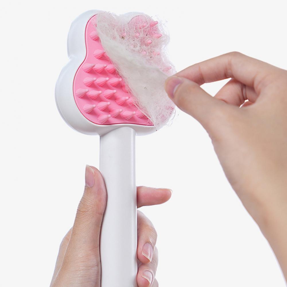 Cat Steam Brush Self-Cleaning Comb For Shedding