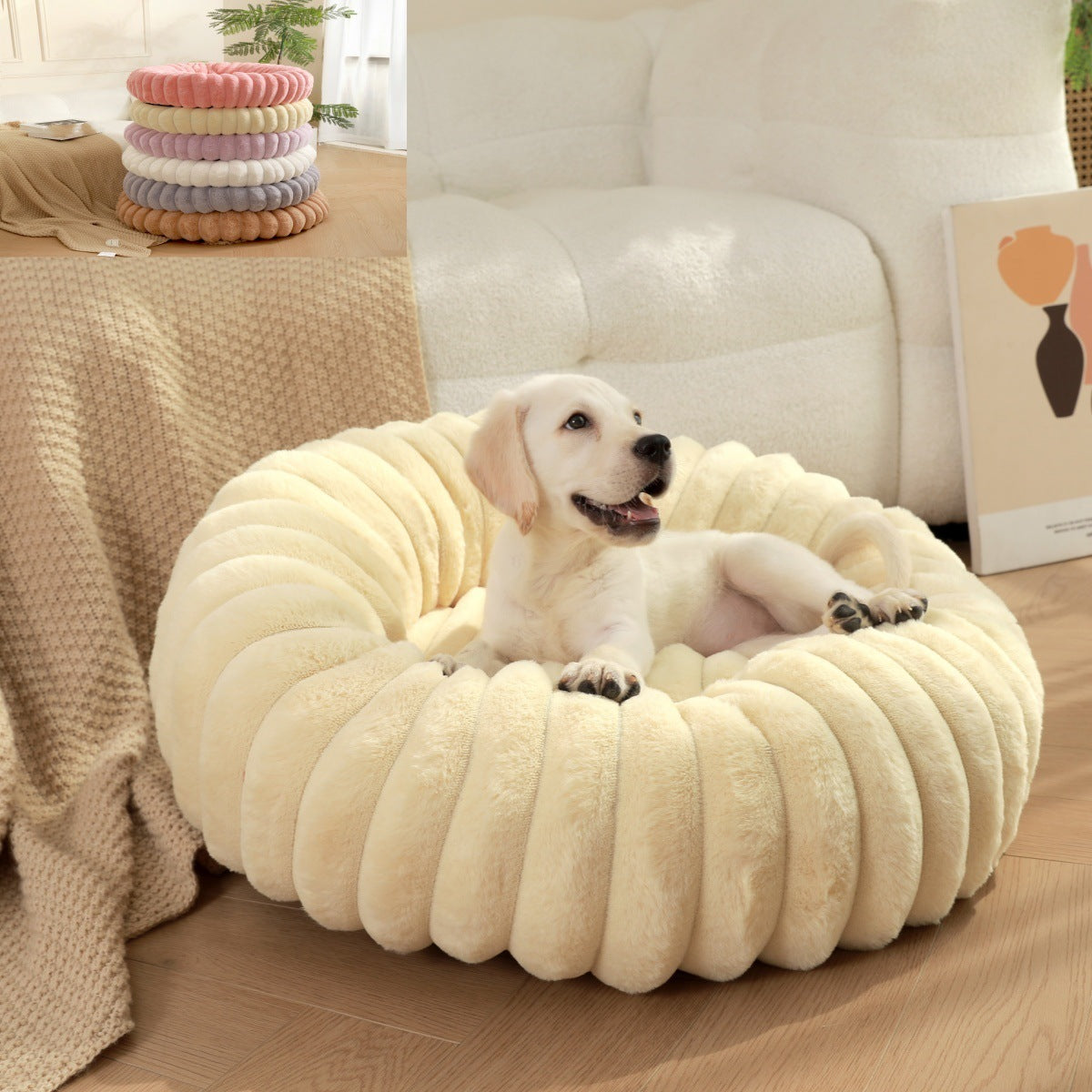 Warm Winter Dog Bed Kennel