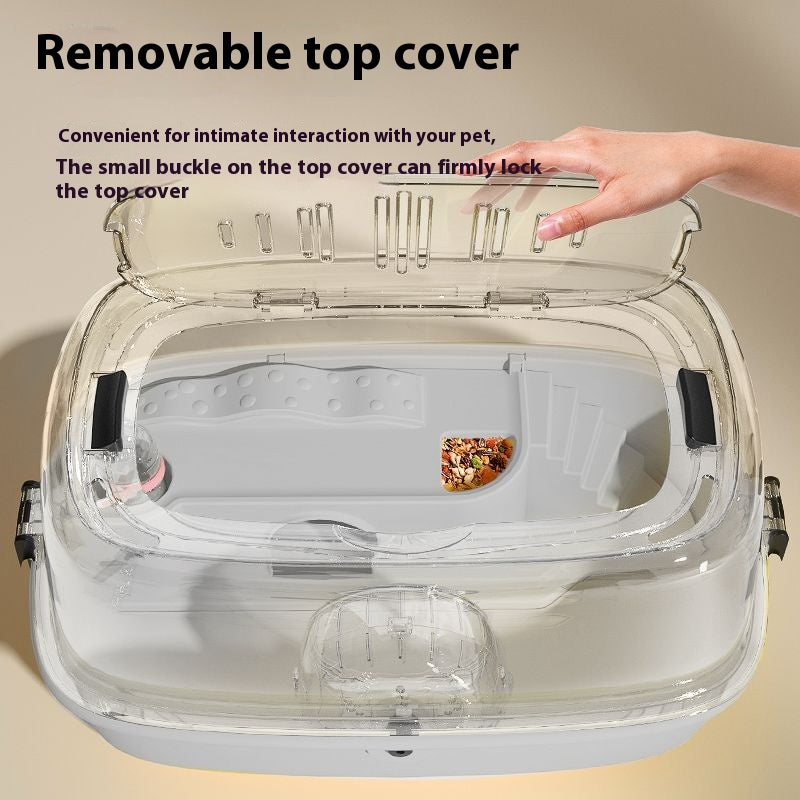 Special Oversized Acrylic Hamster Cage