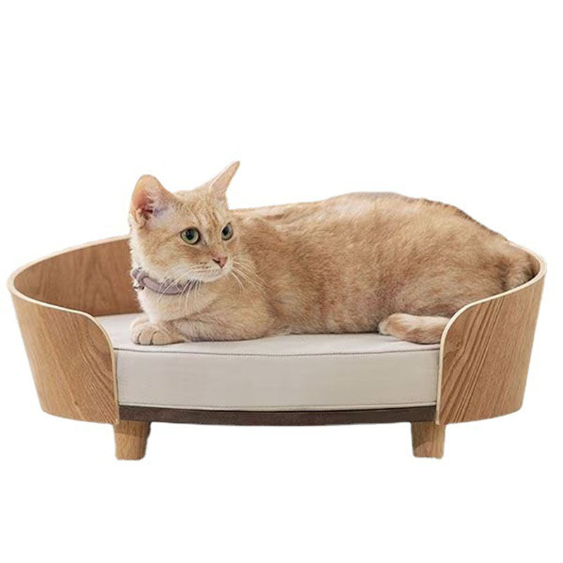 Wooden Cat Nest Bed