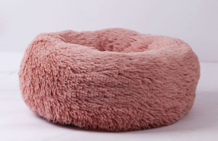 Round Plush Cat Litter Kennel
