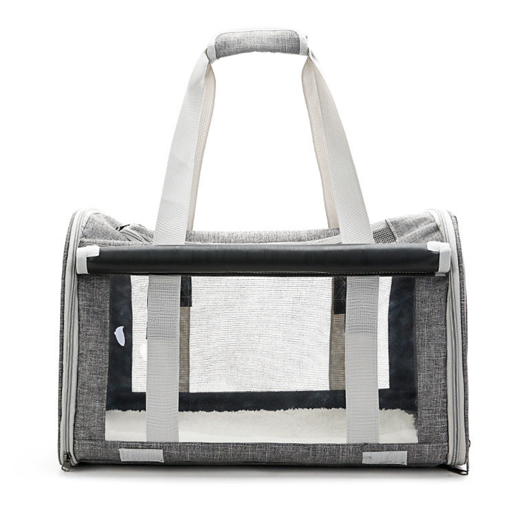 Portable Pet Transparent Breathable Foldable Pet Bag