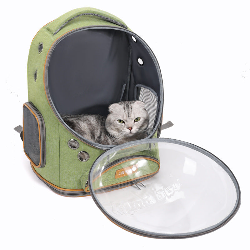 Visual Transparent Large Capacity Pet Portable Backpack