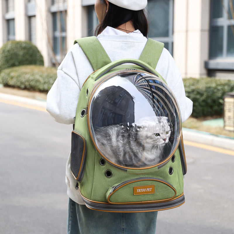 Visual Transparent Large Capacity Pet Portable Backpack