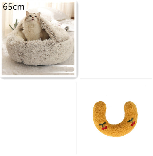 2 In 1 Cat Bed Pet Winter Bed