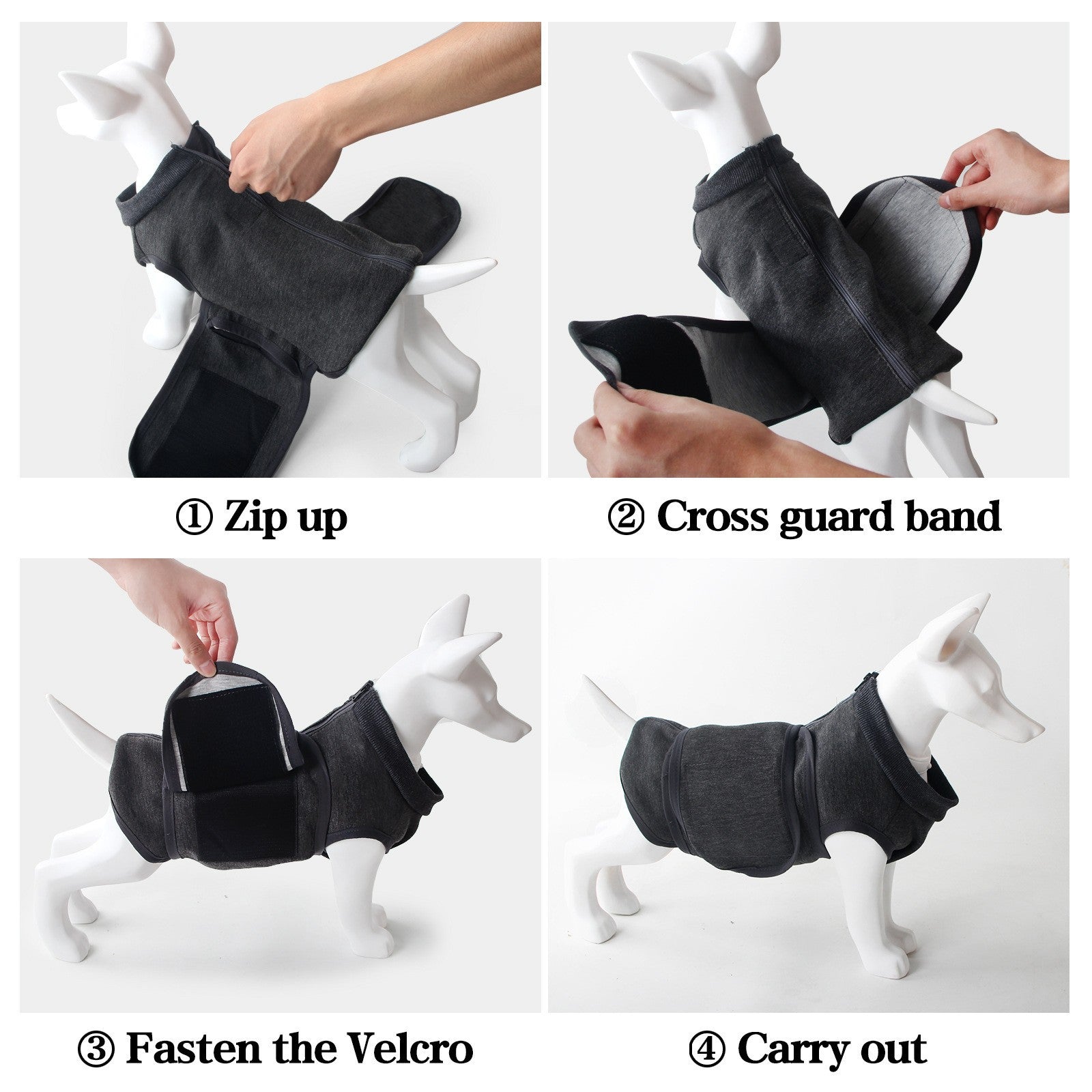 Pet Polyester Emotional Comfort Cotton Clothes