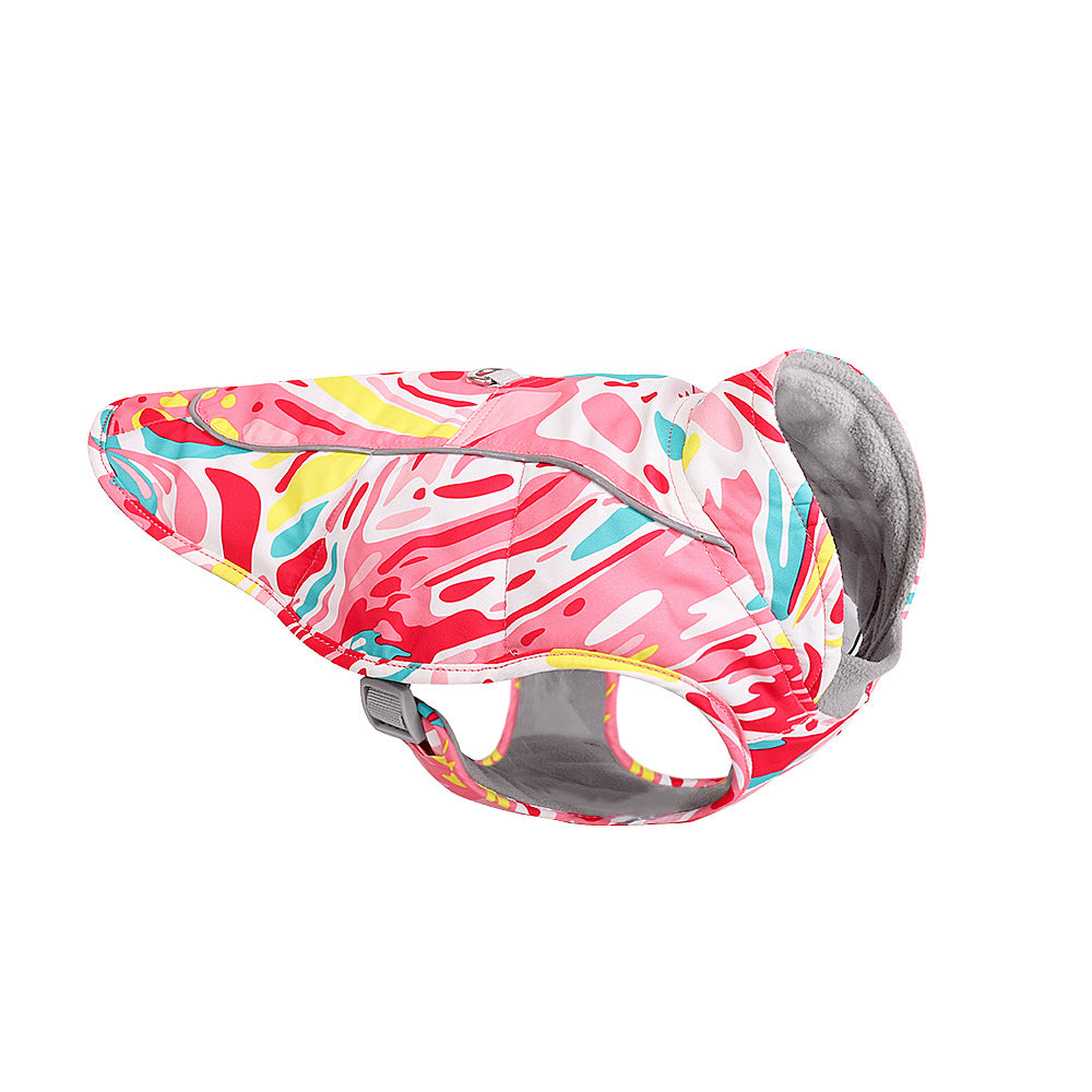 Pet Waterproof Reflective Cotton Clothes