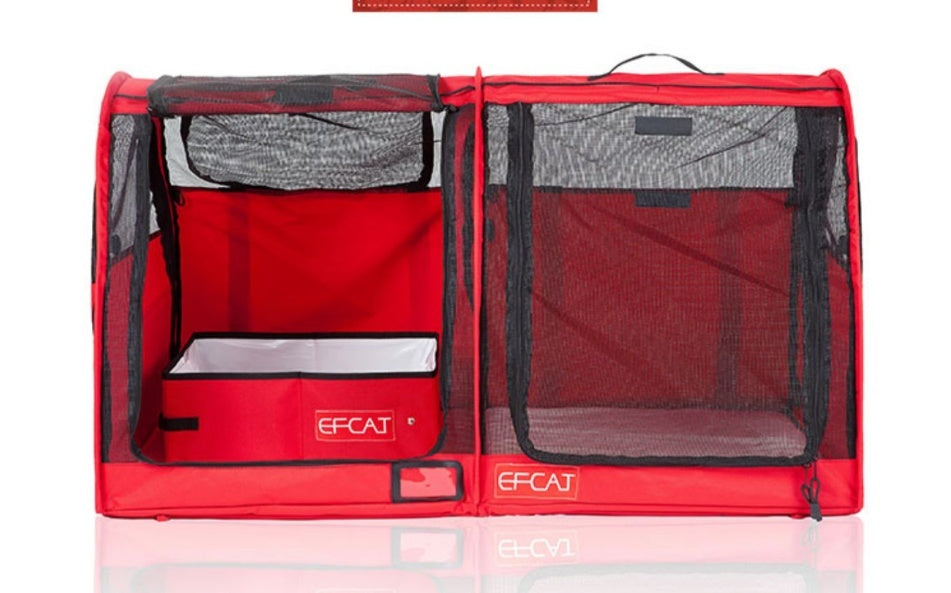 Folding Litter Box Fully Enclosed Temporary Travel