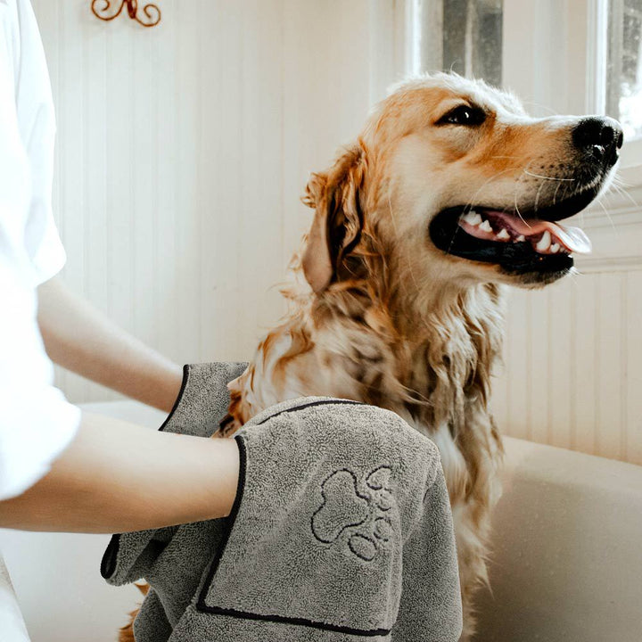 Super Absorbent Large Puppy Pet Bath Towel