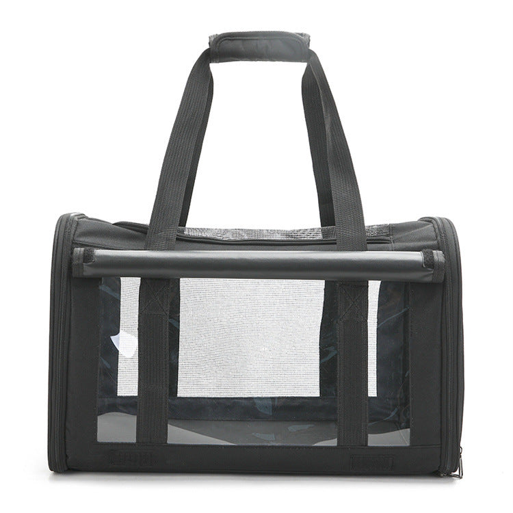Portable Pet Transparent Breathable Foldable Pet Bag