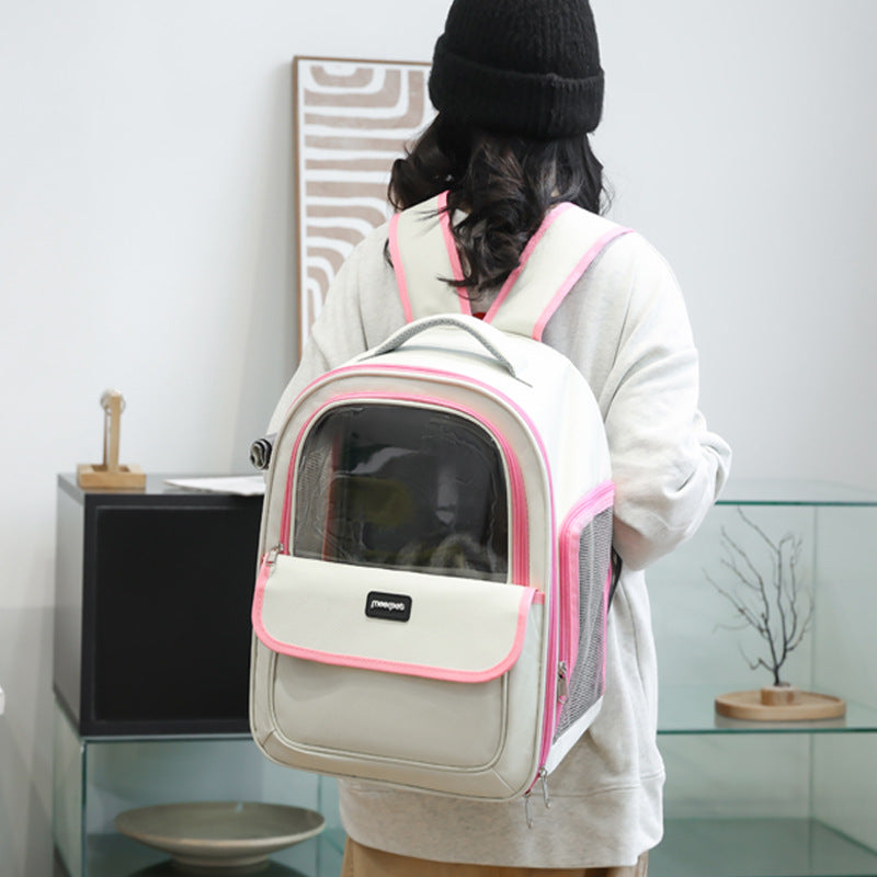 Portable Shoulder Breathable Pet Bag