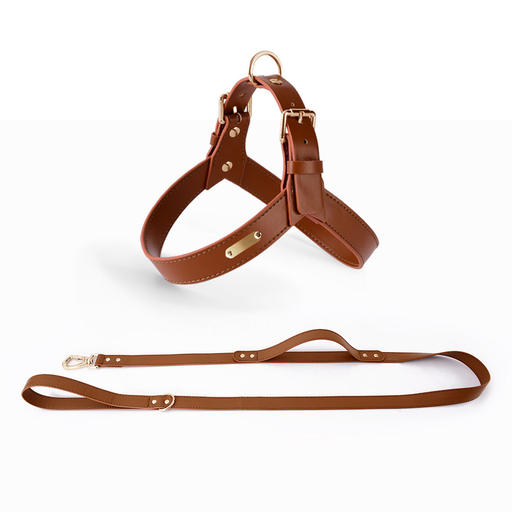 Dog Vest Type Chest Harness Leash