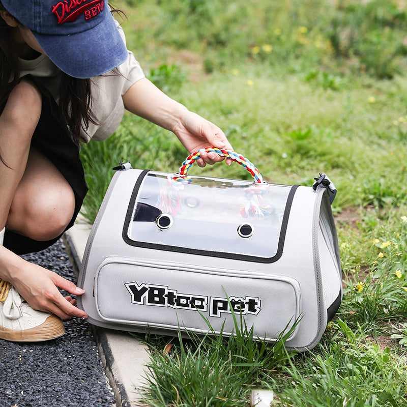 Pet Portable Transparent Visual Bag