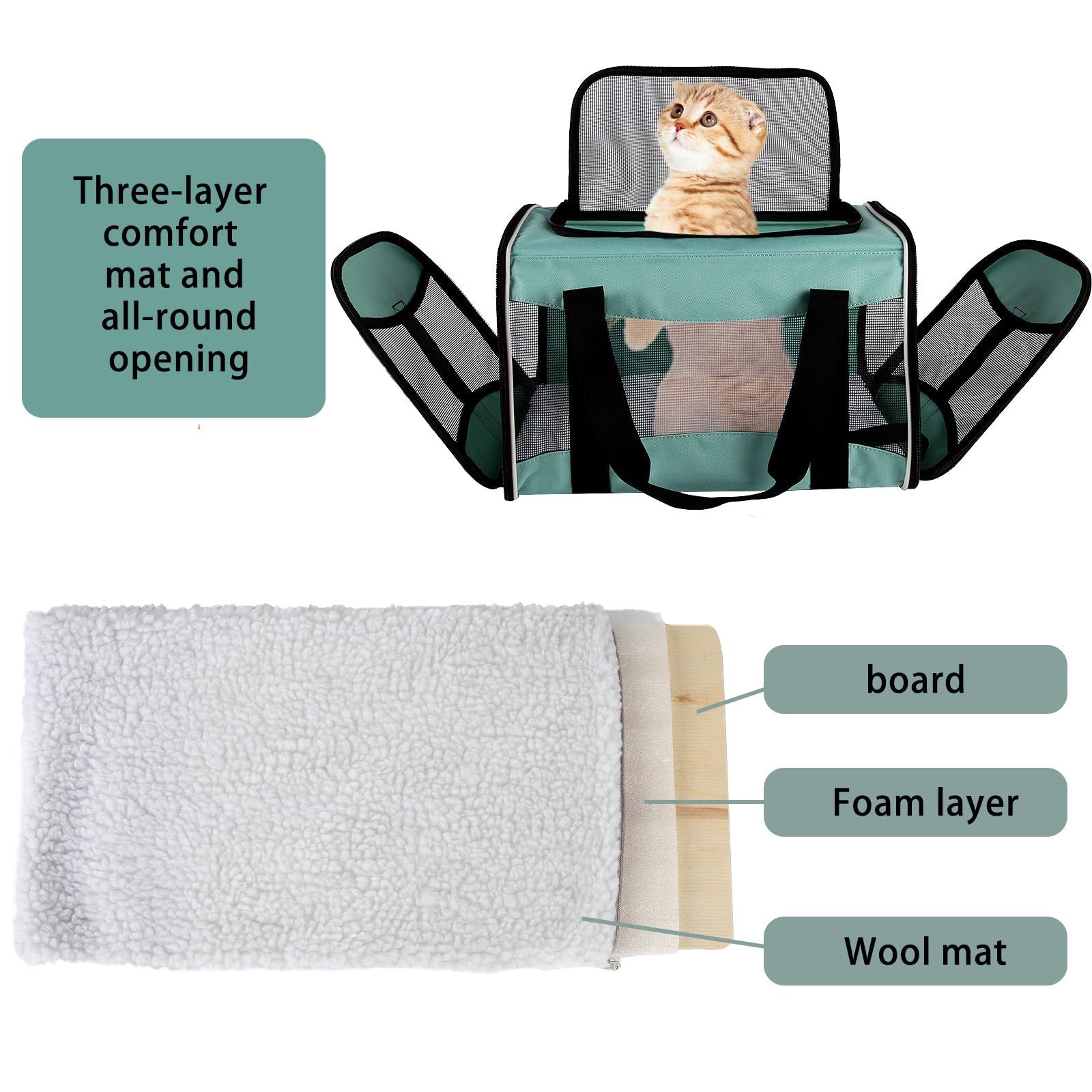 Portable Breathable Foldable Pet Bag
