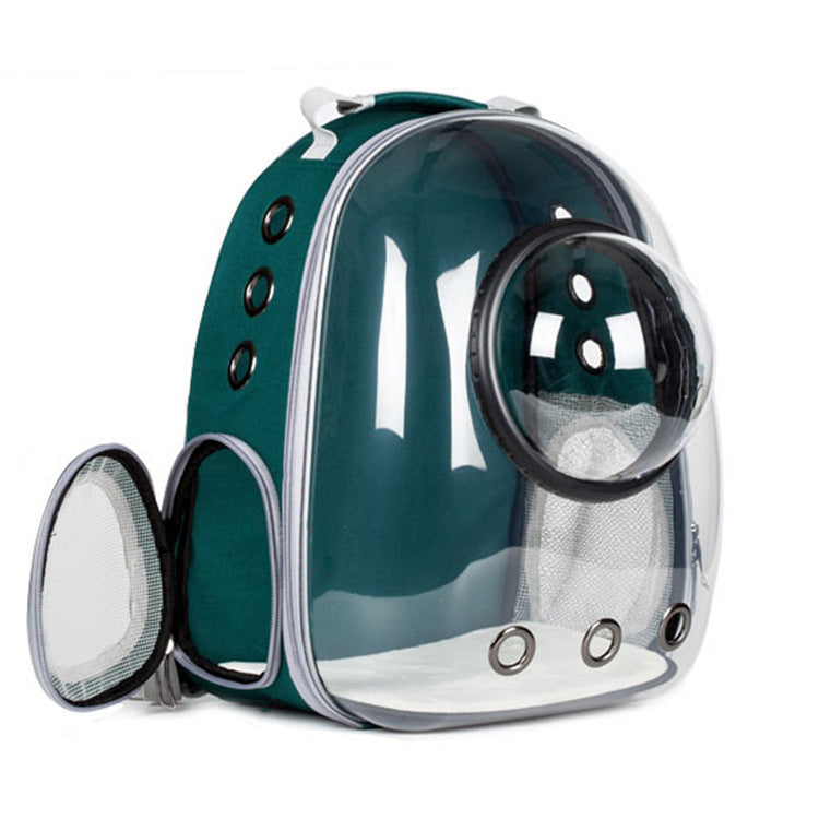 Pet Transparent Skylight Large Capacity Backpack