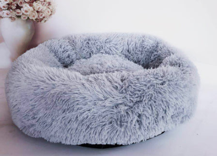 Round Plush Cat Litter Kennel