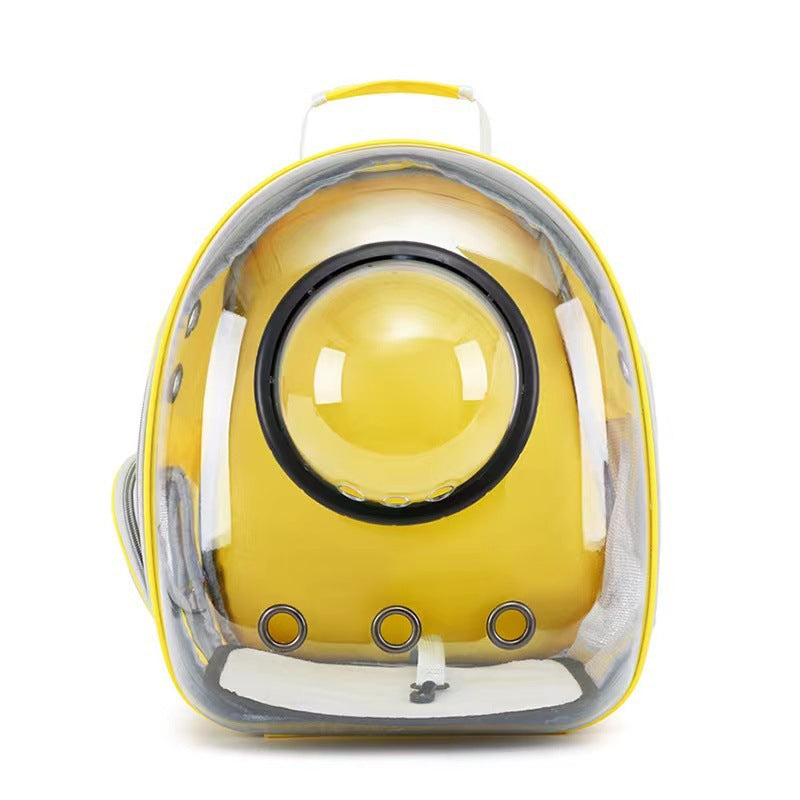 Pet Transparent Skylight Large Capacity Backpack
