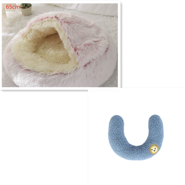 2 In 1 Cat Bed Pet Winter Bed
