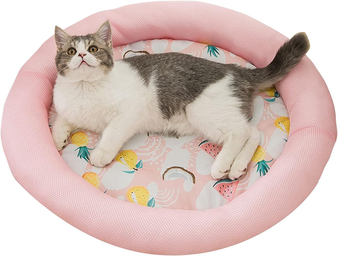 Cooling Cat Bed Soft Summer Ice Pad