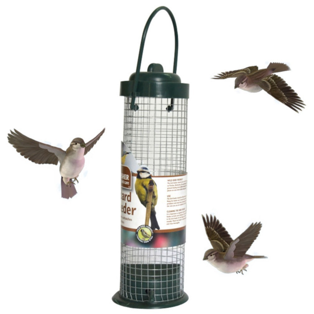Fashionable Hanging Plastic Mesh Bird Feeder