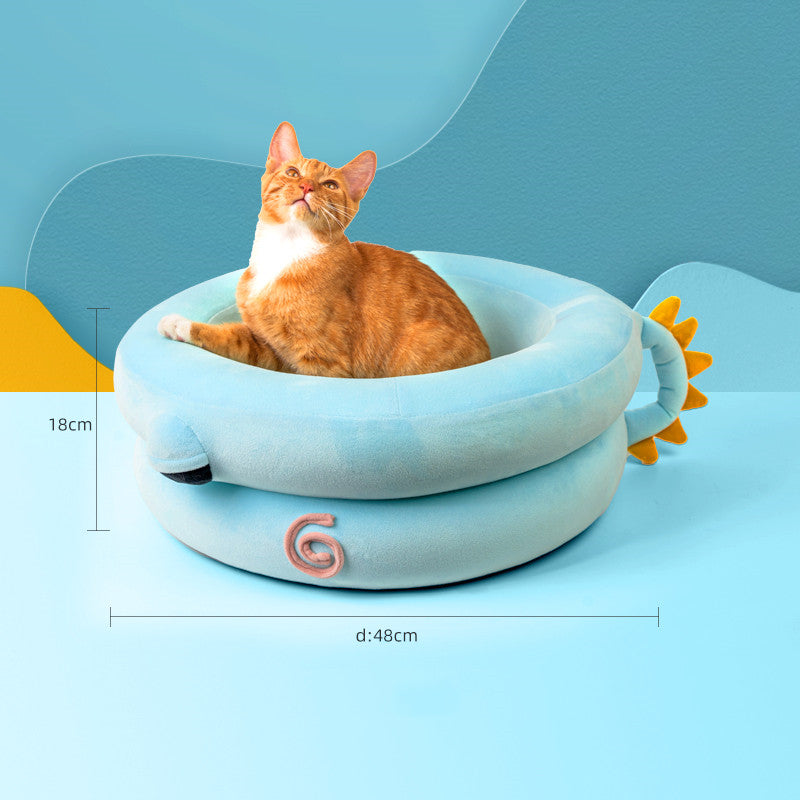 Cat Bed Winter Warm Kennel