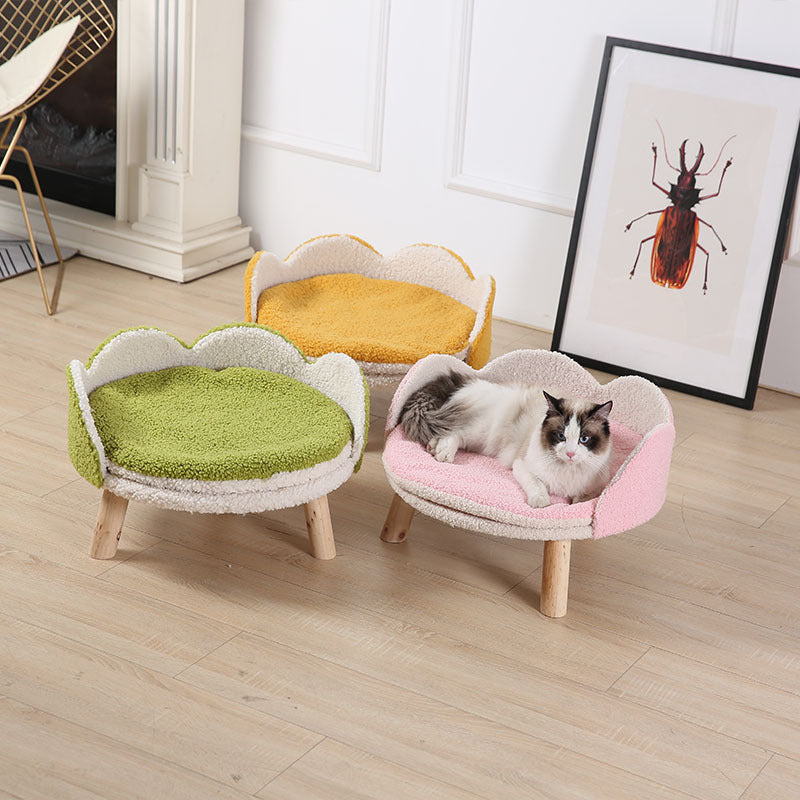Cat Bed Kitten High Sofa Nest