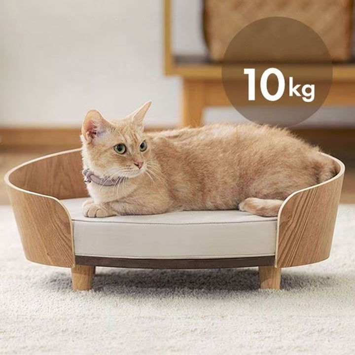 Wooden Cat Nest Bed