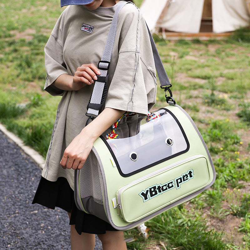 Pet Portable Transparent Visual Bag